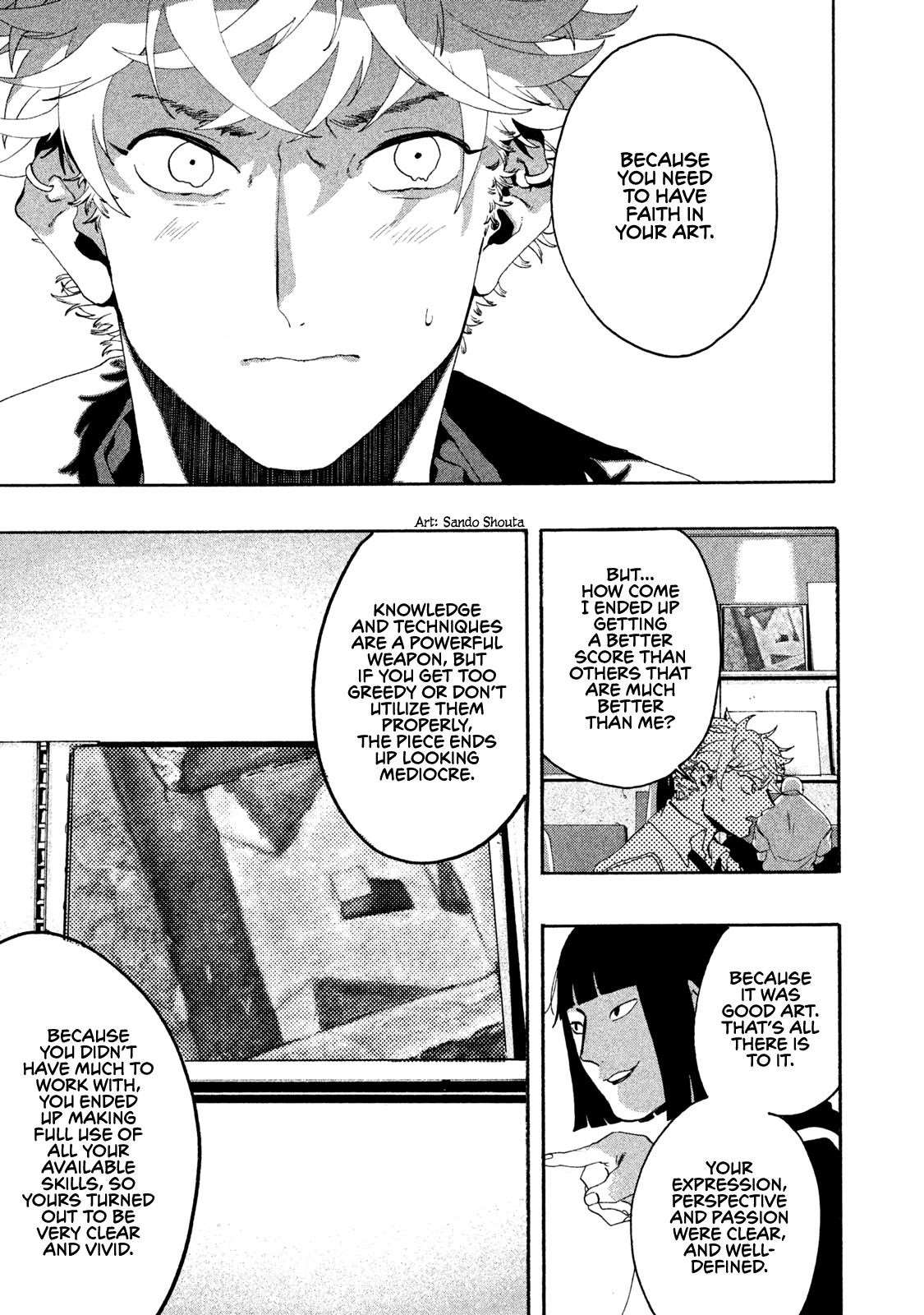 Blue Period Chapter 8 - Page 40 in English
