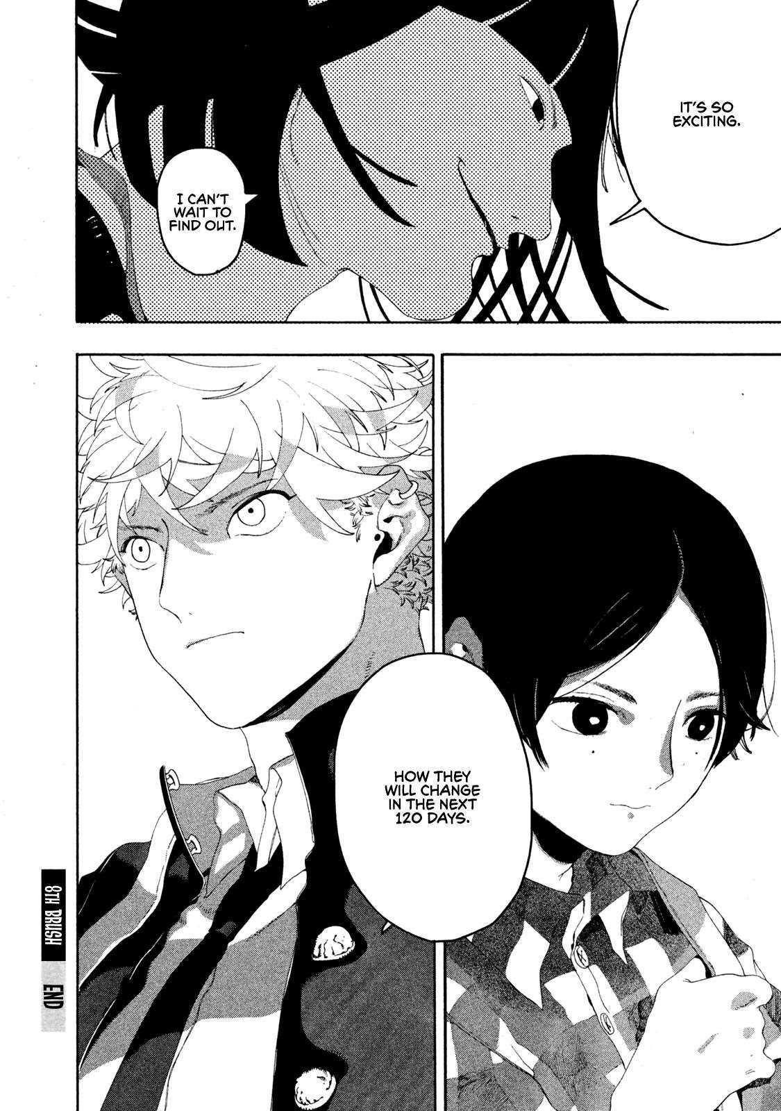 Blue Period Chapter 8 - Page 45 in English