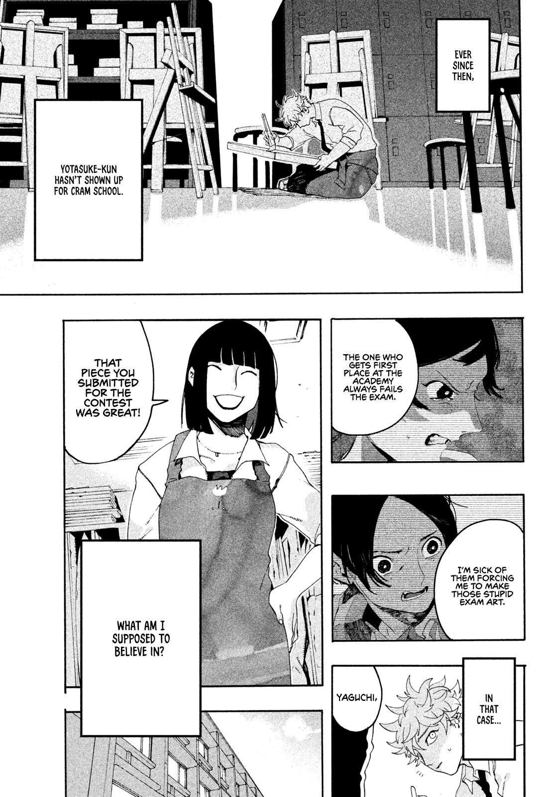 Blue Period Chapter 8 - Page 7 in English