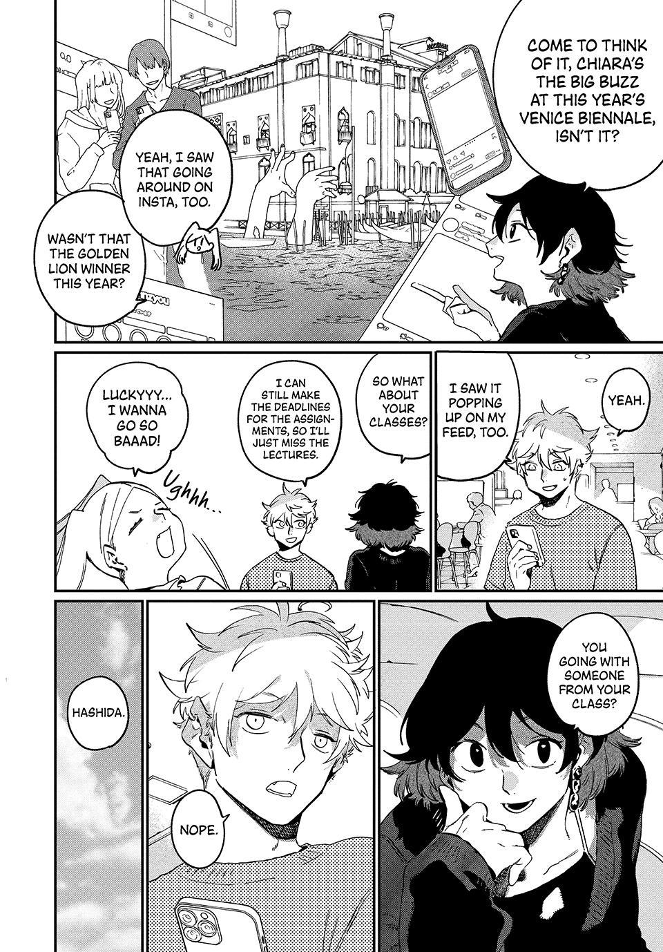 Blue Period Chapter 85 - Page 12 in English