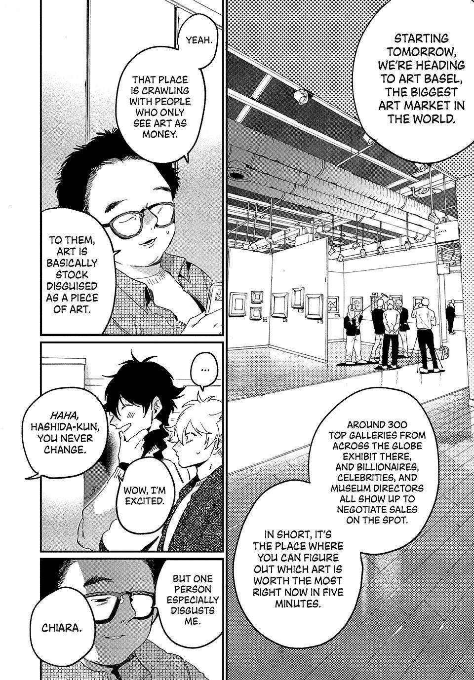 Blue Period Chapter 86 - Page 22 in English