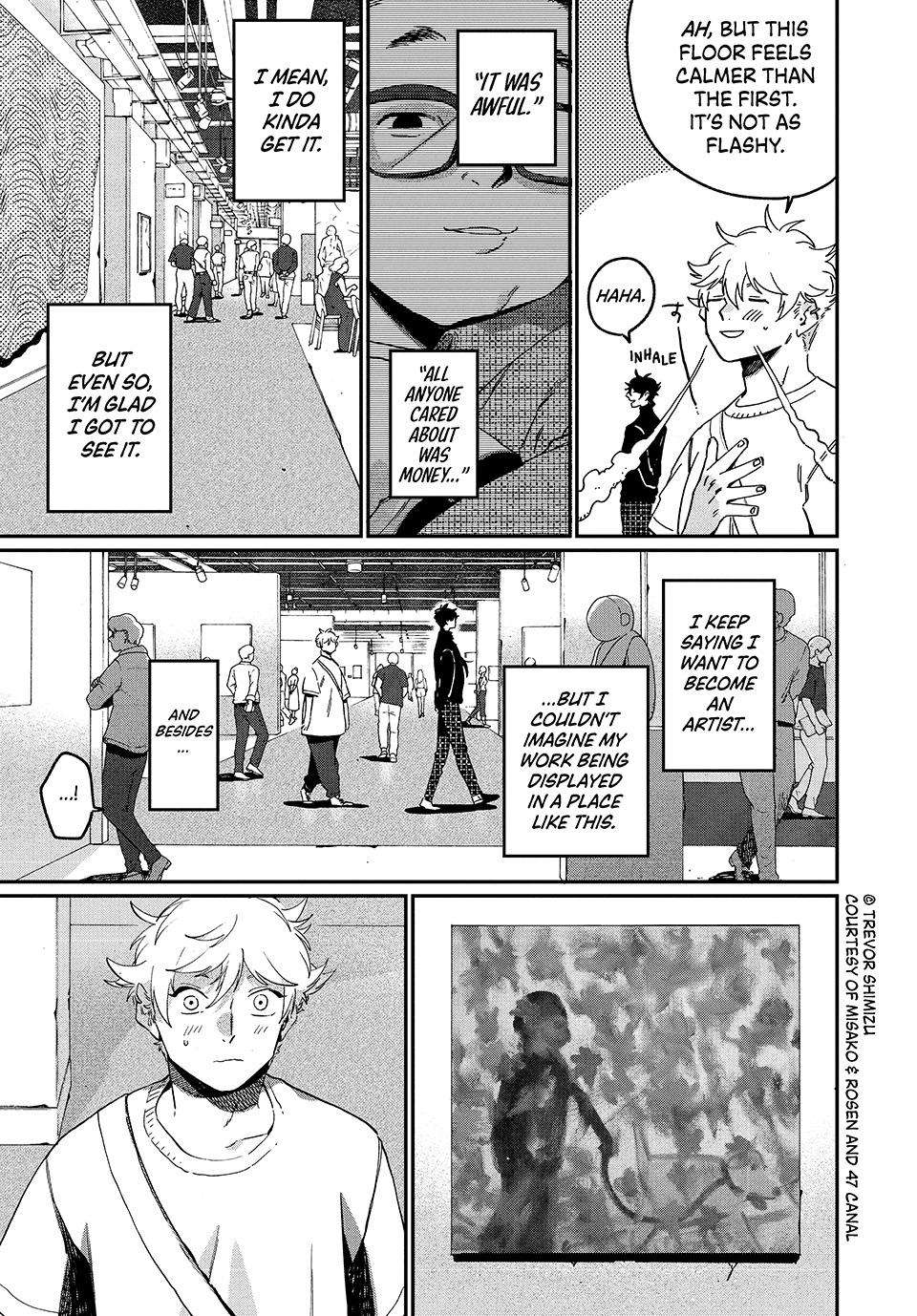 Blue Period Chapter 86 - Page 35 in English