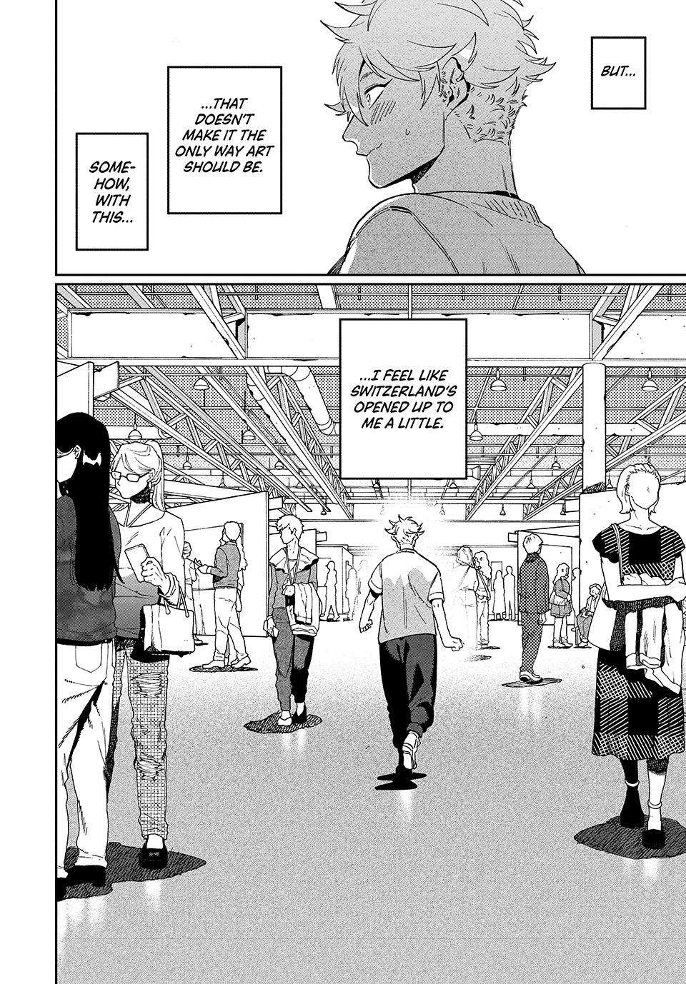 Blue Period Chapter 87 - Page 18 in English