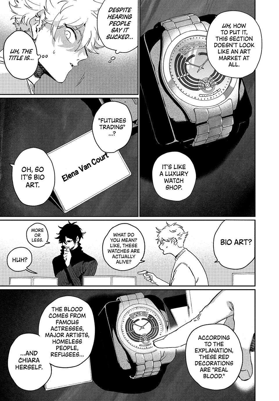 Blue Period Chapter 87 - Page 3 in English