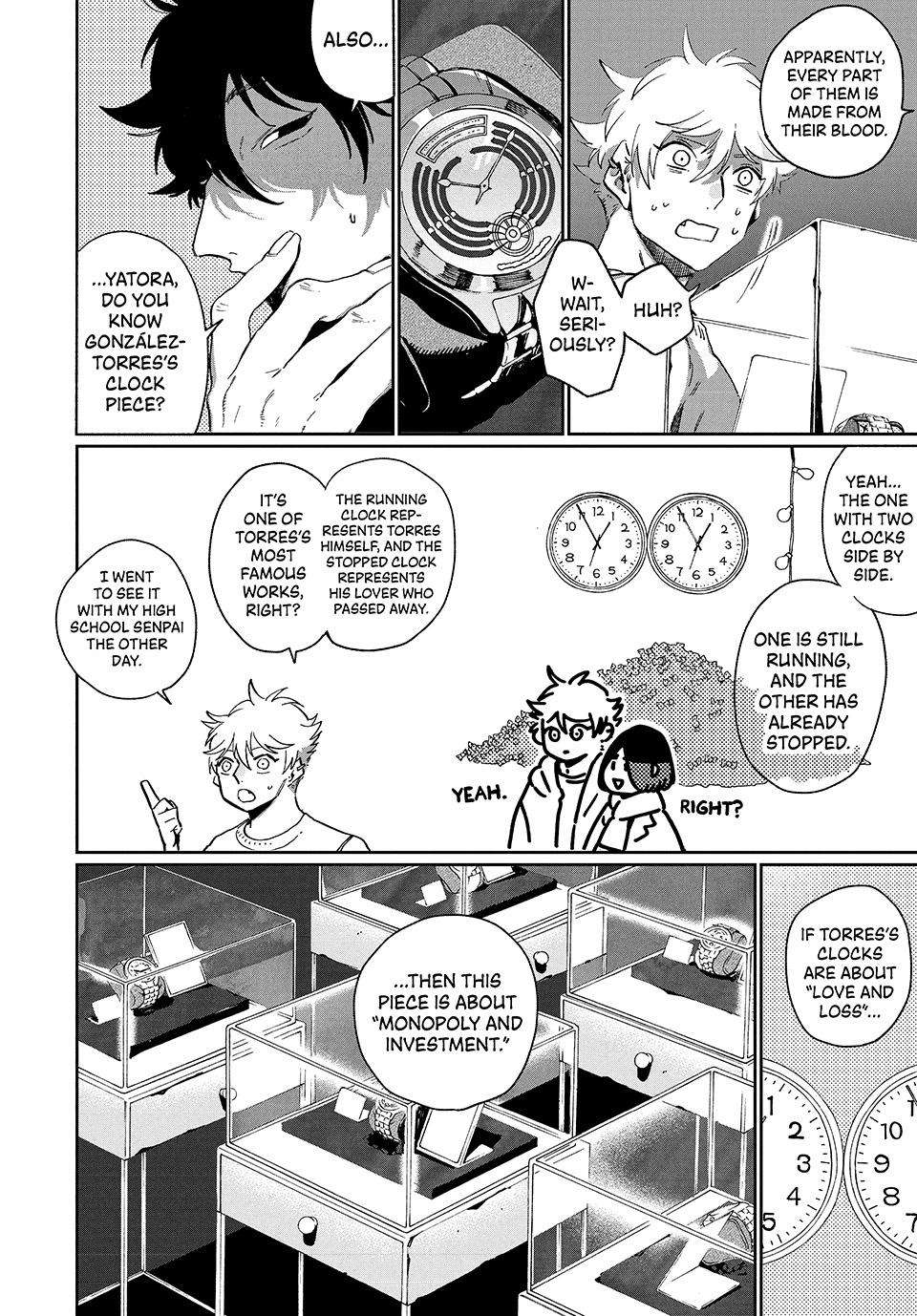 Blue Period Chapter 87 - Page 4 in English