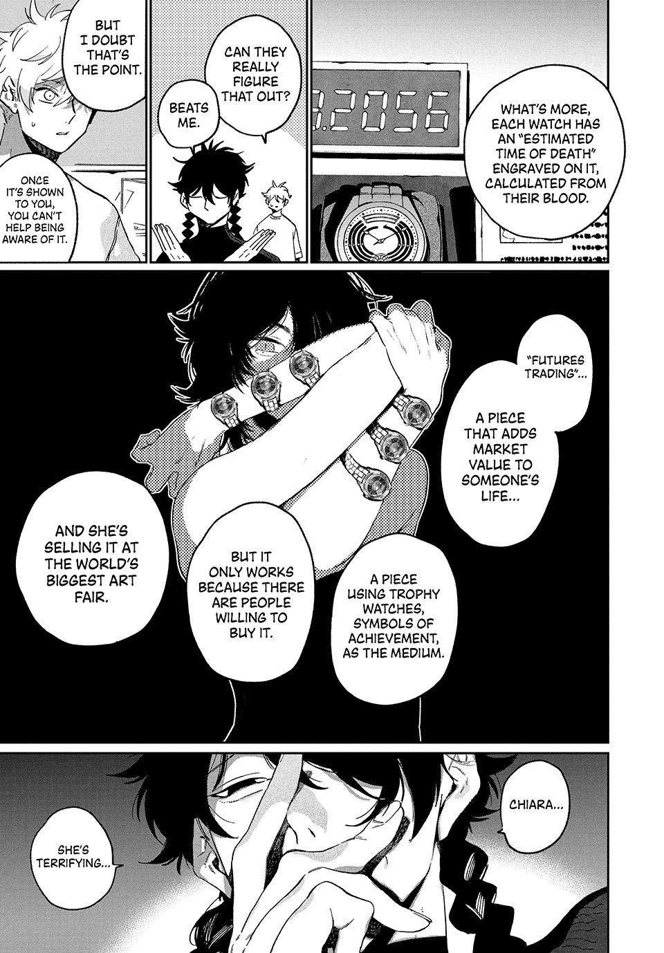 Blue Period Chapter 87 - Page 7 in English
