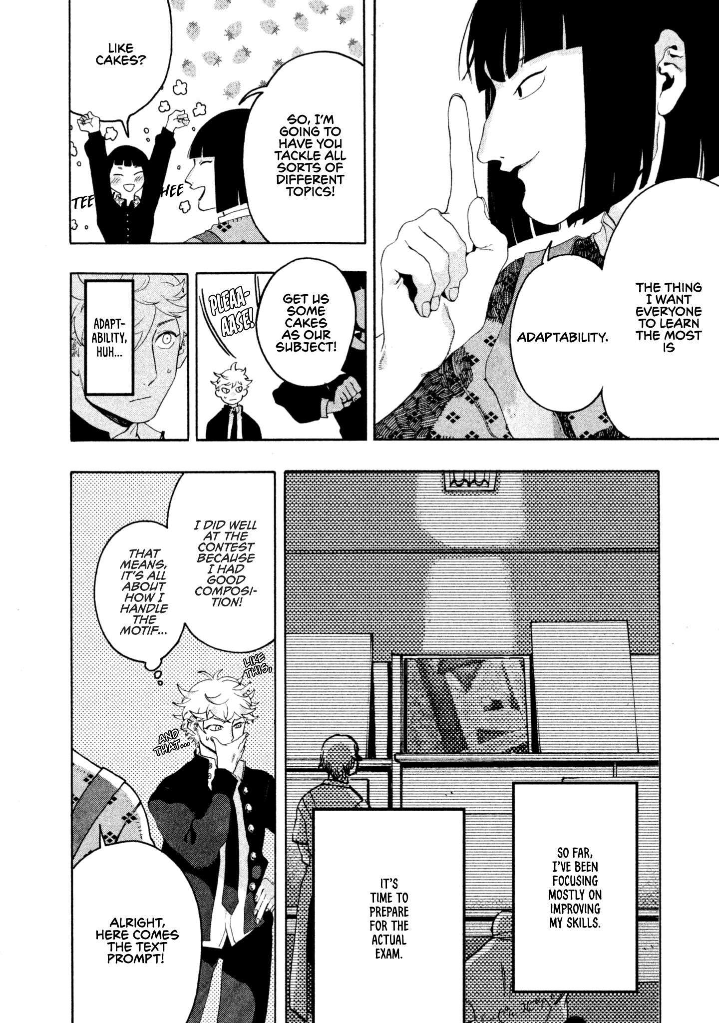 Blue Period Chapter 9 - Page 14 in English