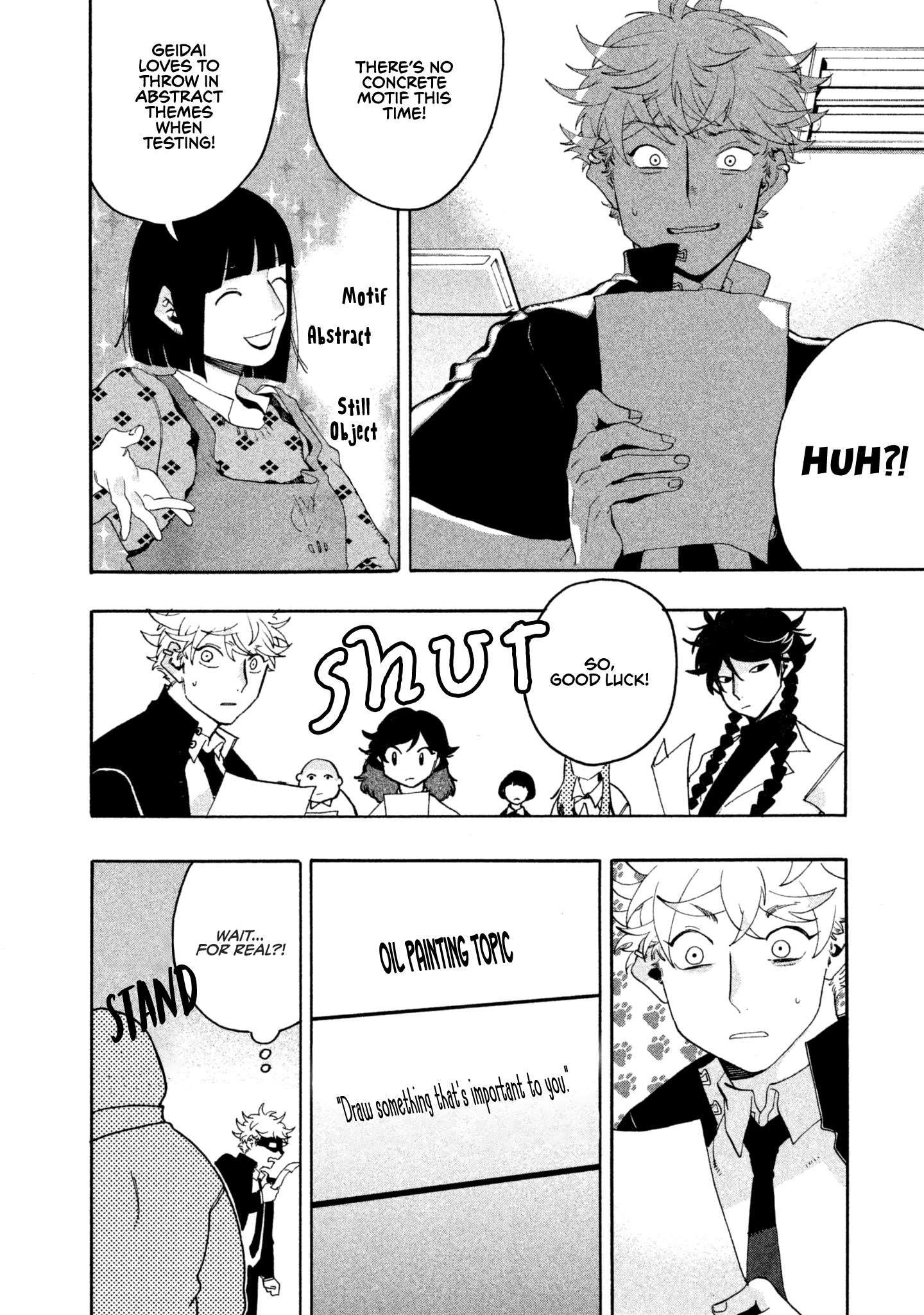 Blue Period Chapter 9 - Page 16 in English