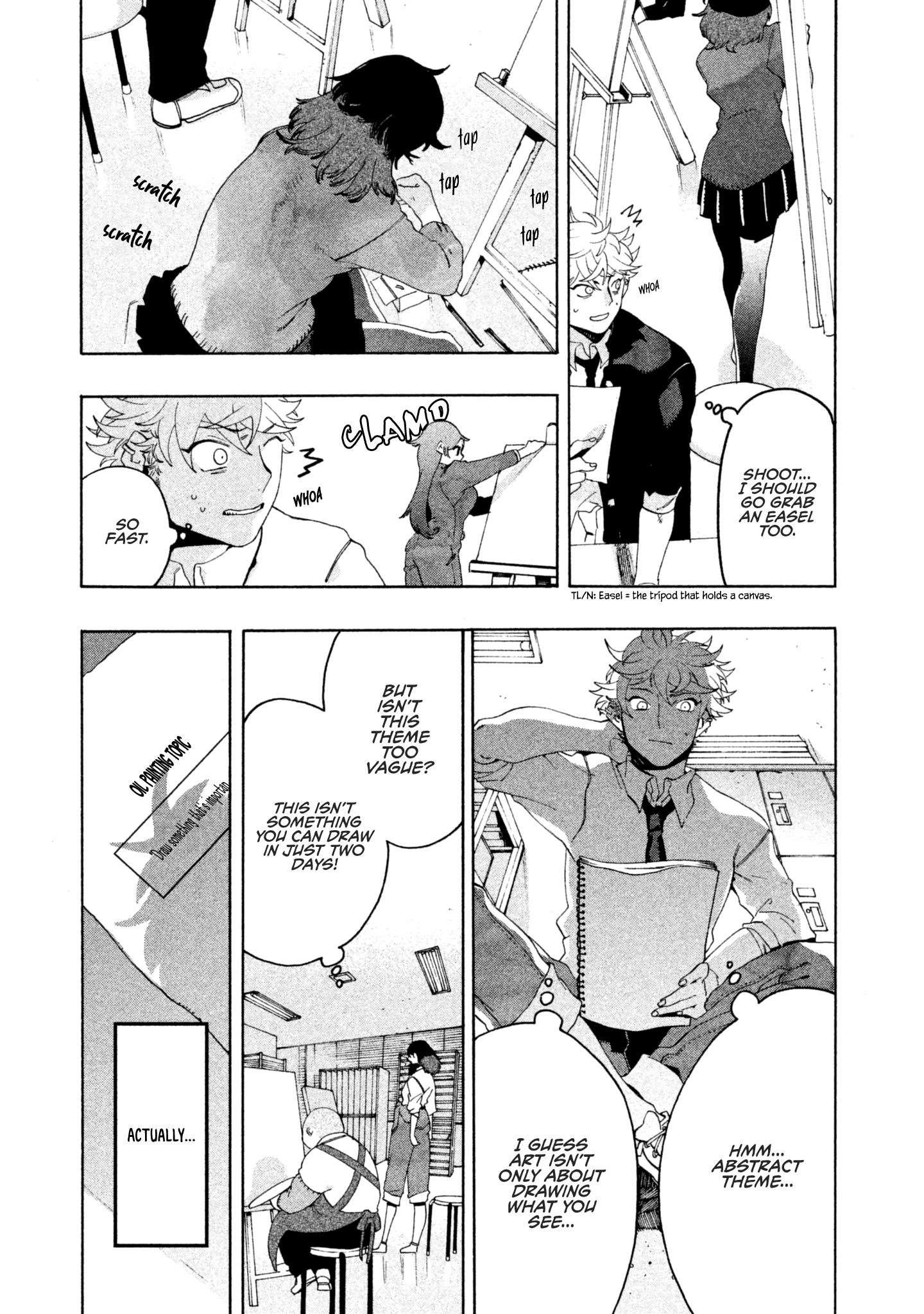 Blue Period Chapter 9 - Page 17 in English