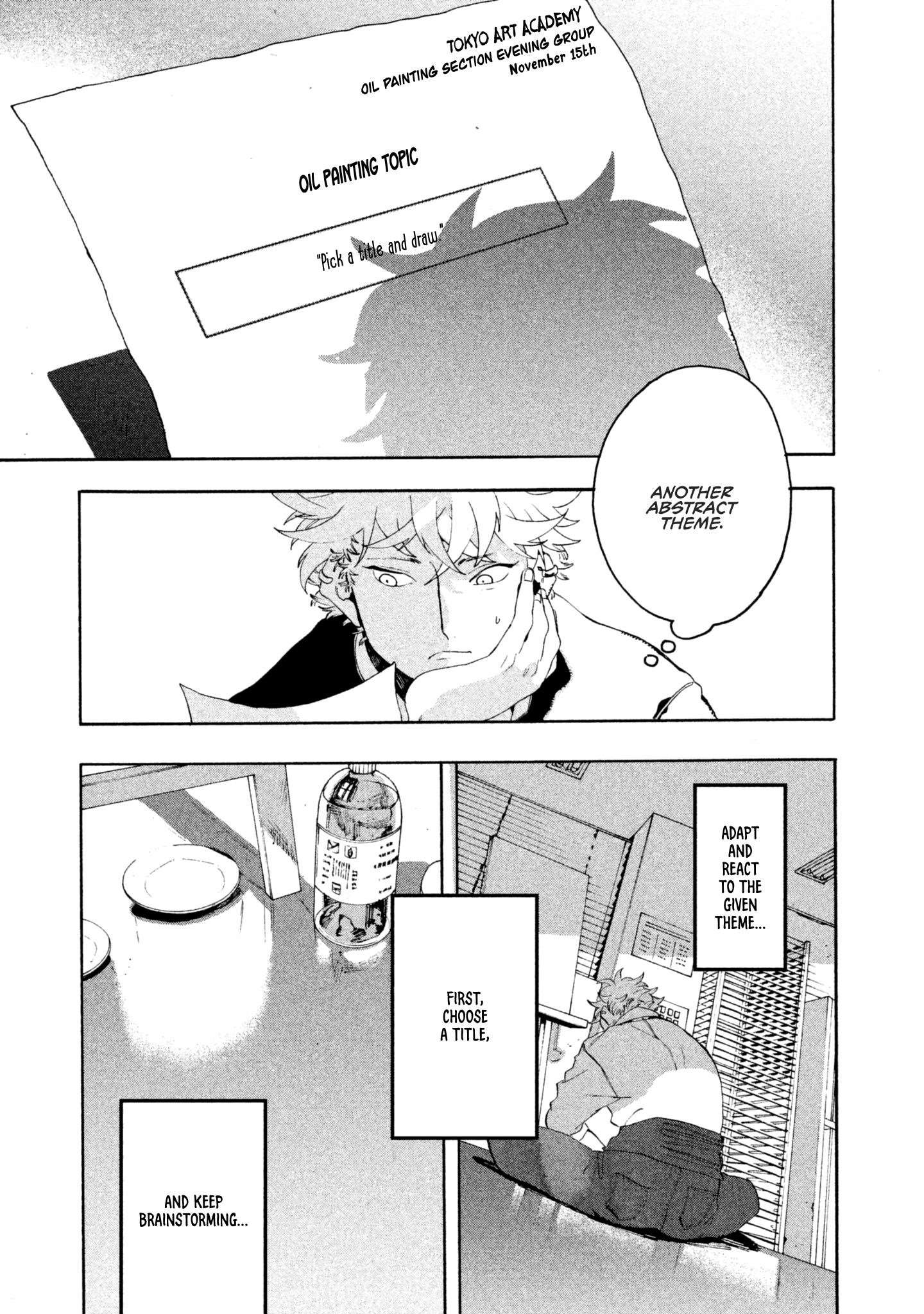 Blue Period Chapter 9 - Page 25 in English