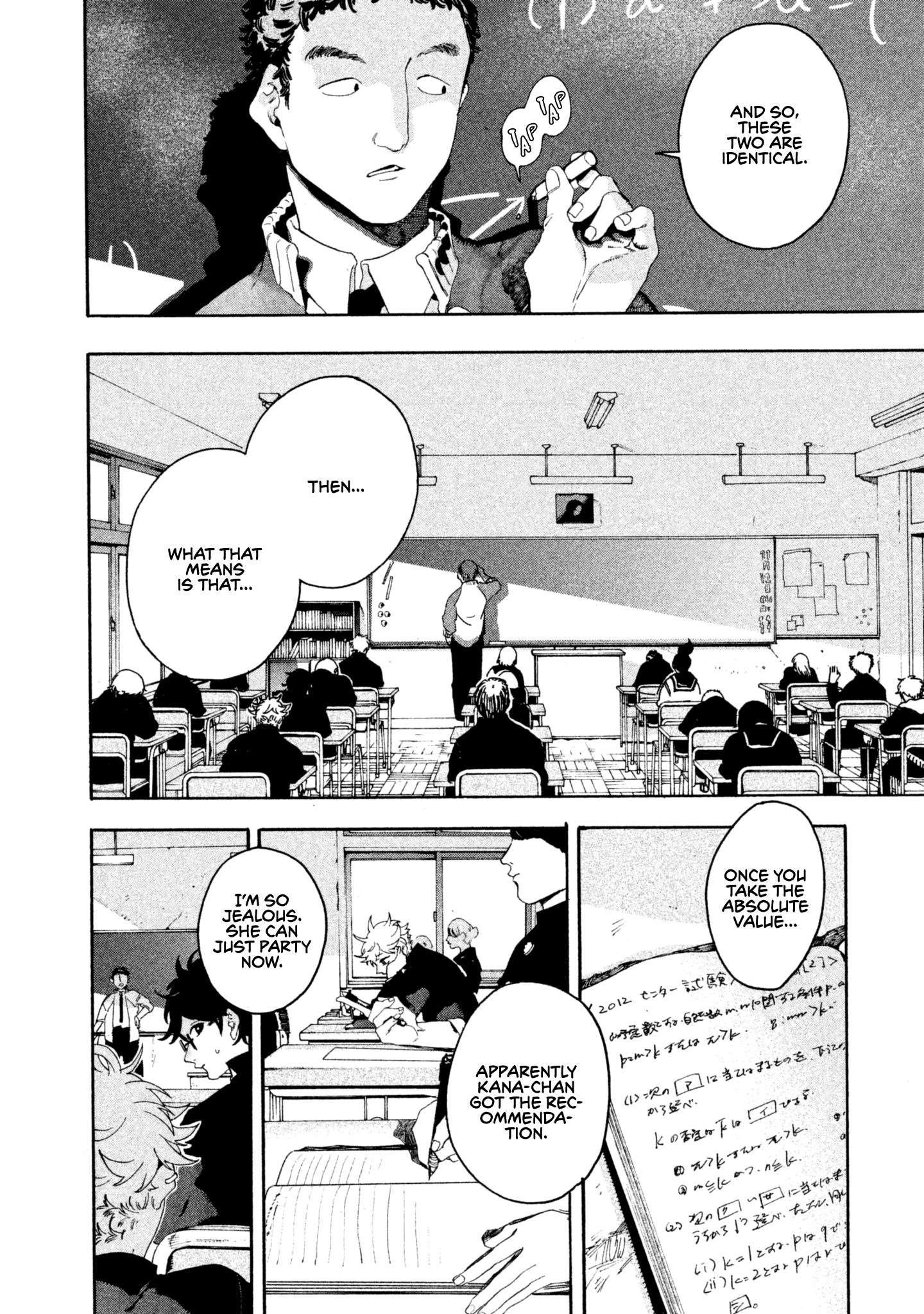 Blue Period Chapter 9 - Page 38 in English
