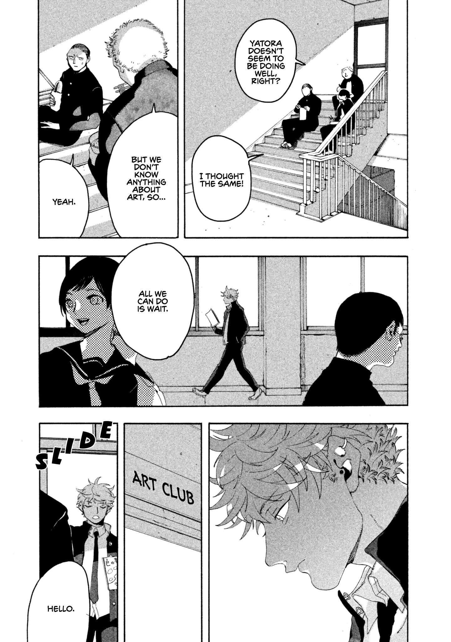 Blue Period Chapter 9 - Page 39 in English