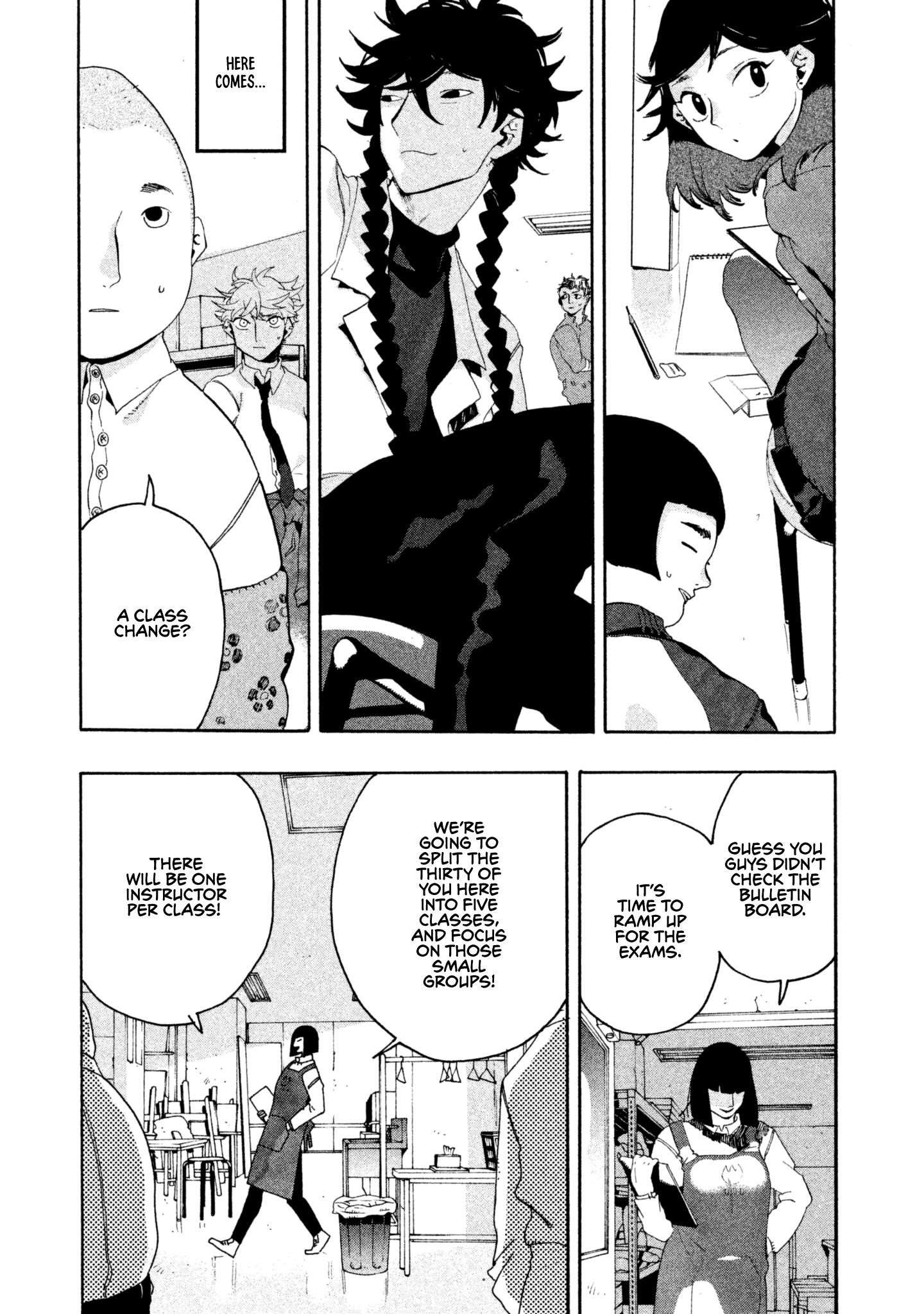 Blue Period Chapter 9 - Page 7 in English