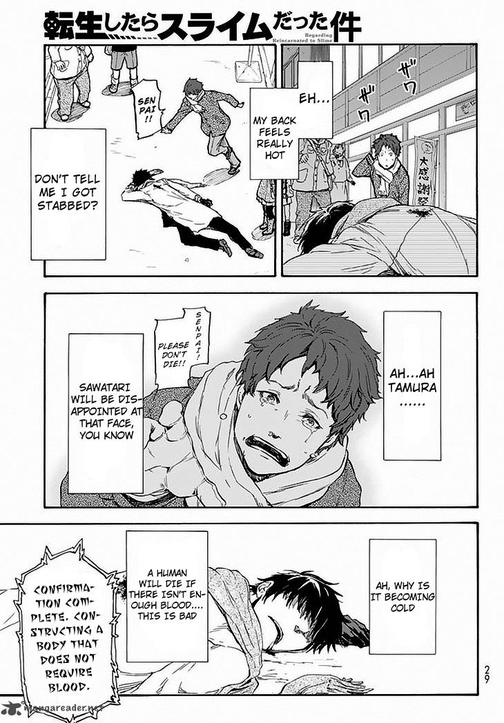 Tensei Shitara Slime Datta Ken Chapter 1 - Page 8 in English