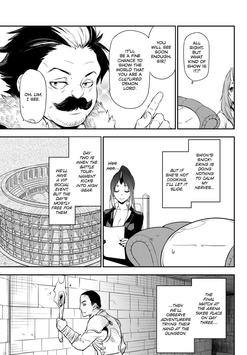 Tensei Shitara Slime Datta Ken Chapter 107 - Page 3 in English
