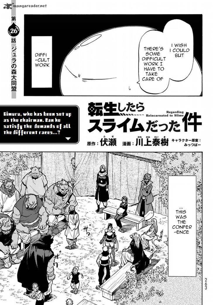 Tensei Shitara Slime Datta Ken Chapter 26 - Page 3 in English