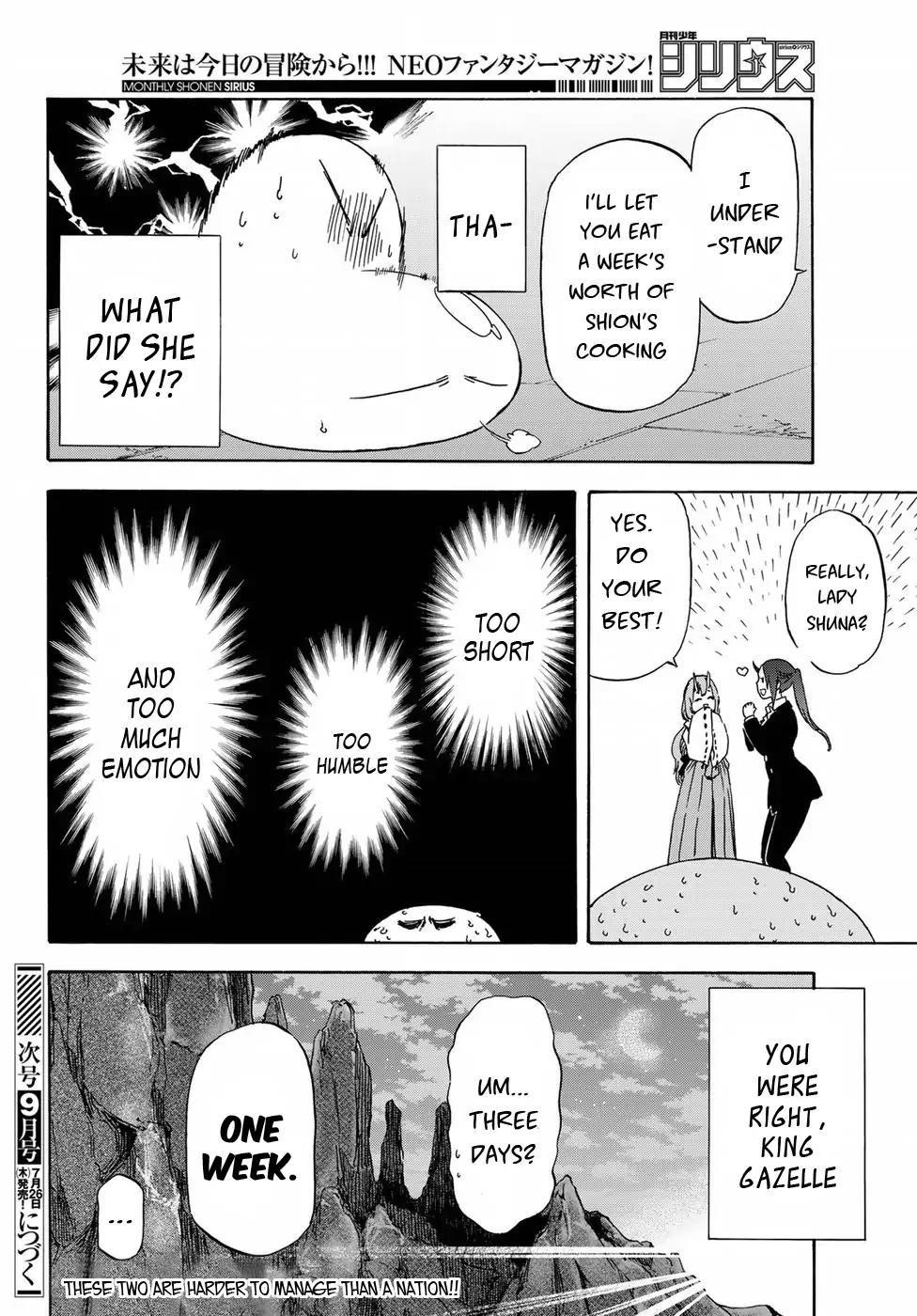 Tensei Shitara Slime Datta Ken Chapter 42 - Page 22 in English