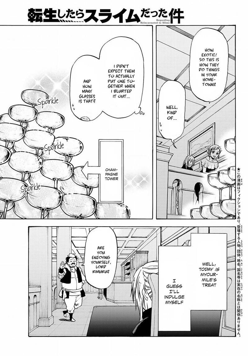 Tensei Shitara Slime Datta Ken Chapter 50 - Page 3 in English