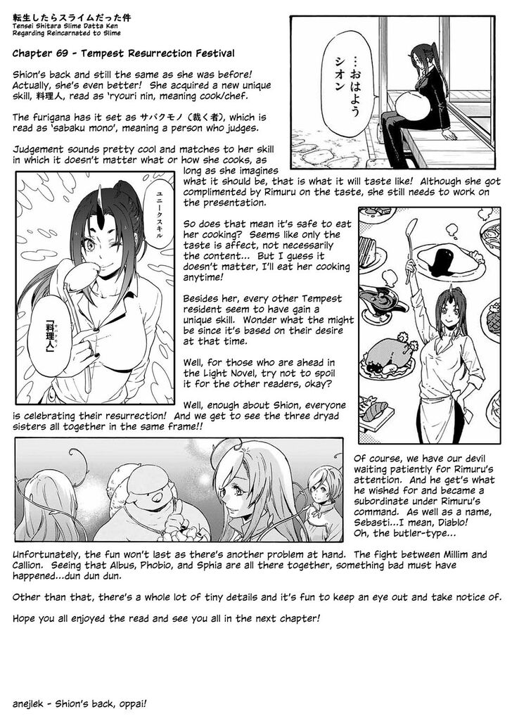 Tensei Shitara Slime Datta Ken Chapter 69 - Page 41 in English