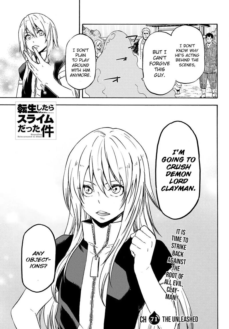 Tensei Shitara Slime Datta Ken Chapter 71 - Page 3 in English