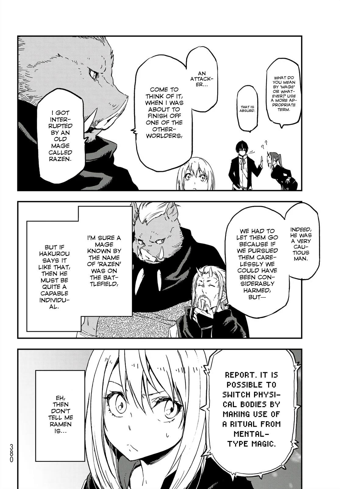 Tensei Shitara Slime Datta Ken Chapter 75 - Page 32 in English