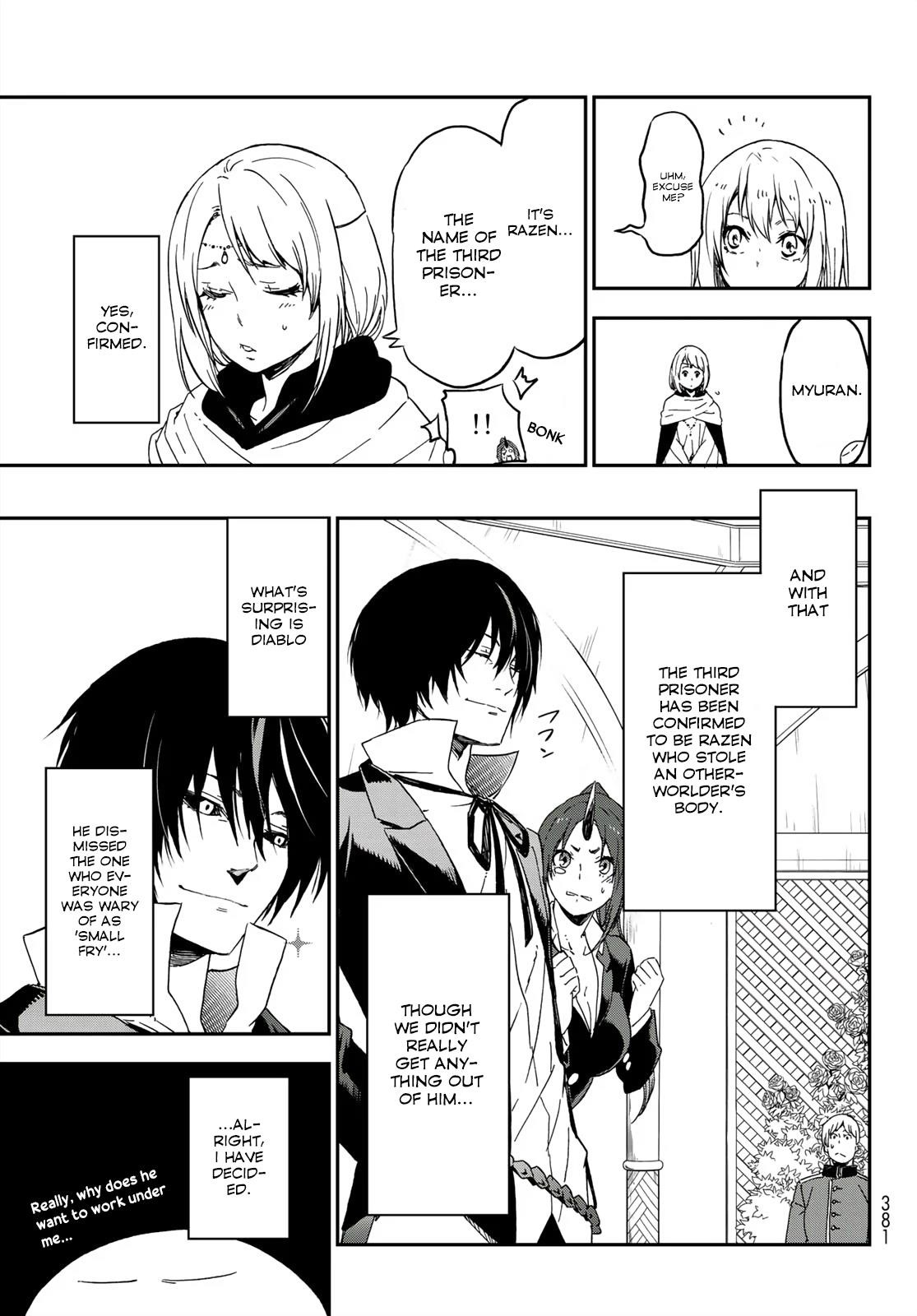 Tensei Shitara Slime Datta Ken Chapter 75 - Page 33 in English
