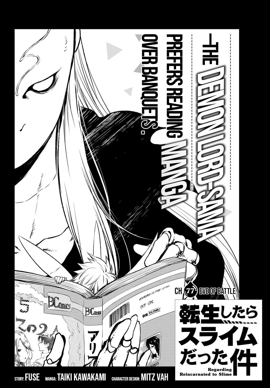 Tensei Shitara Slime Datta Ken Chapter 77 - Page 4 in English