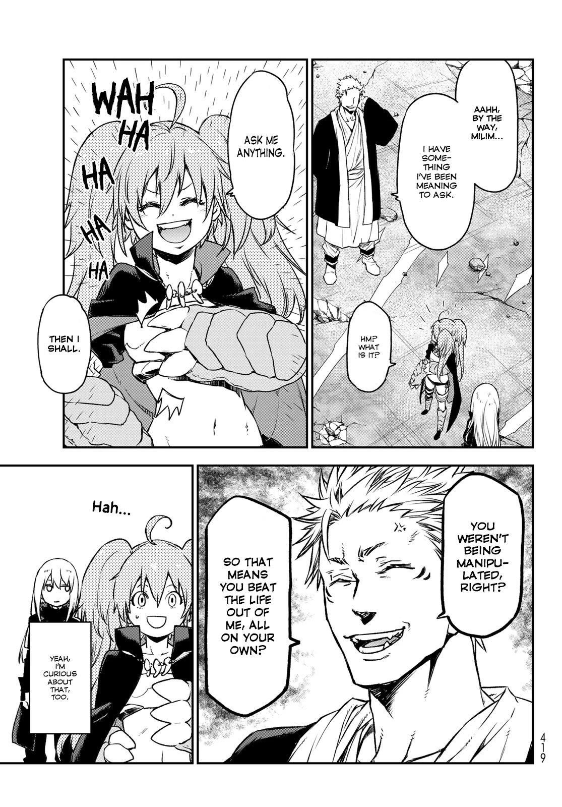 Tensei Shitara Slime Datta Ken Chapter 84 - Page 33 in English
