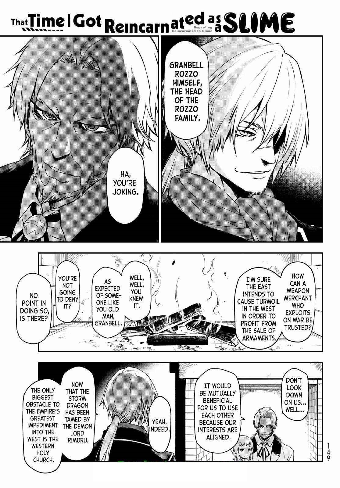 Tensei Shitara Slime Datta Ken Chapter 92 - Page 3 in English