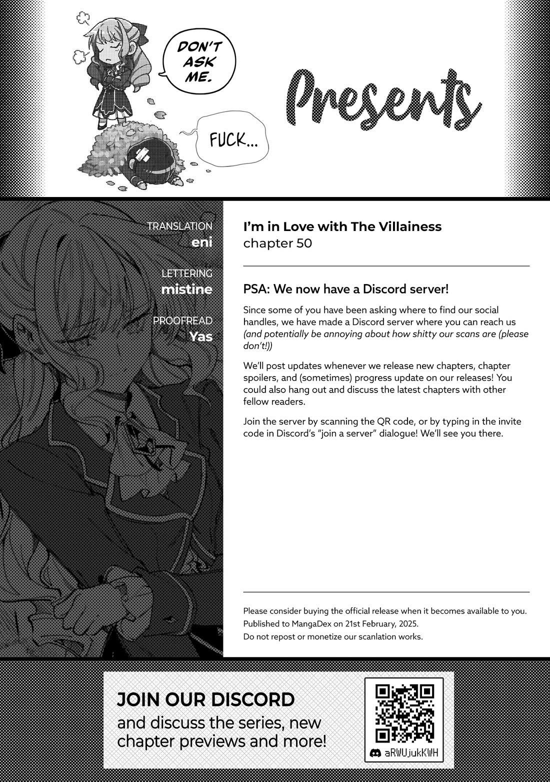 I’m in Love With the Villainess Chapter 50 - Page 39 in English