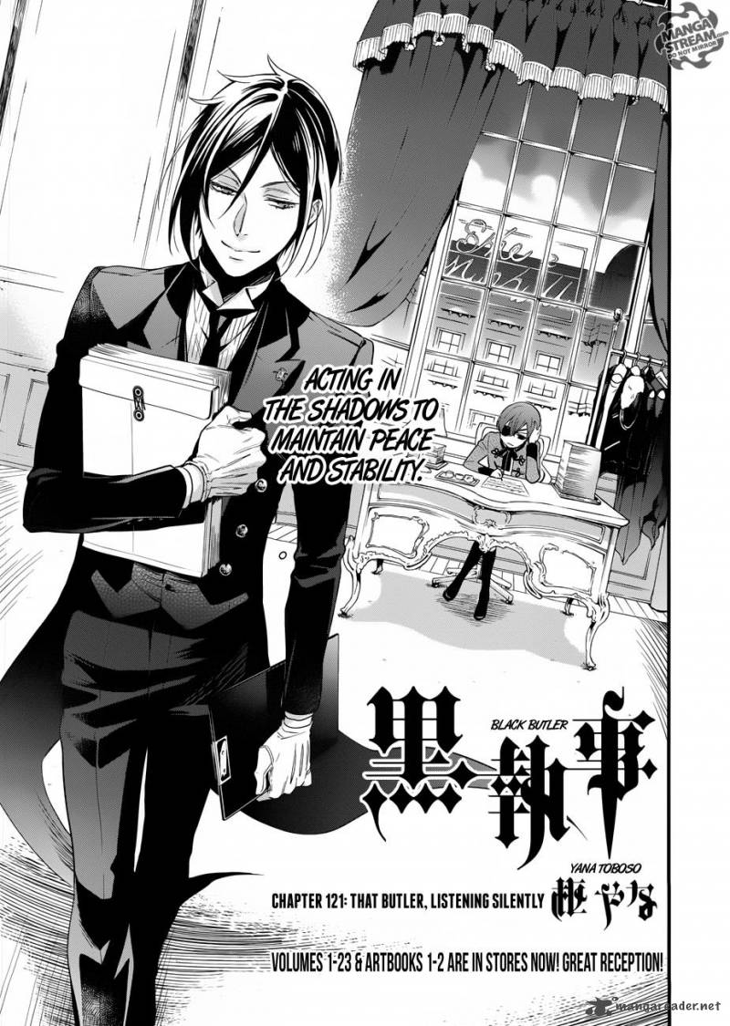 Kuroshitsuji Chapter 121 - Page 3 in English