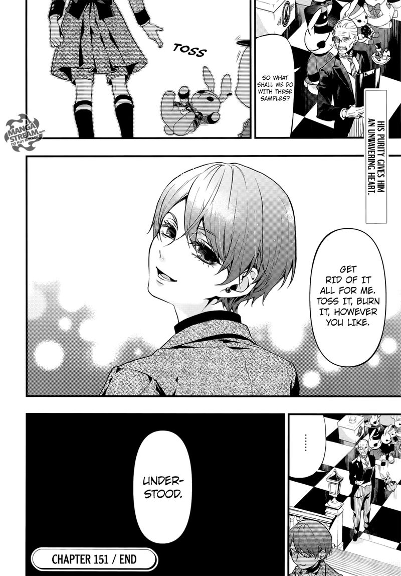 Kuroshitsuji Chapter 151 - Page 19 in English