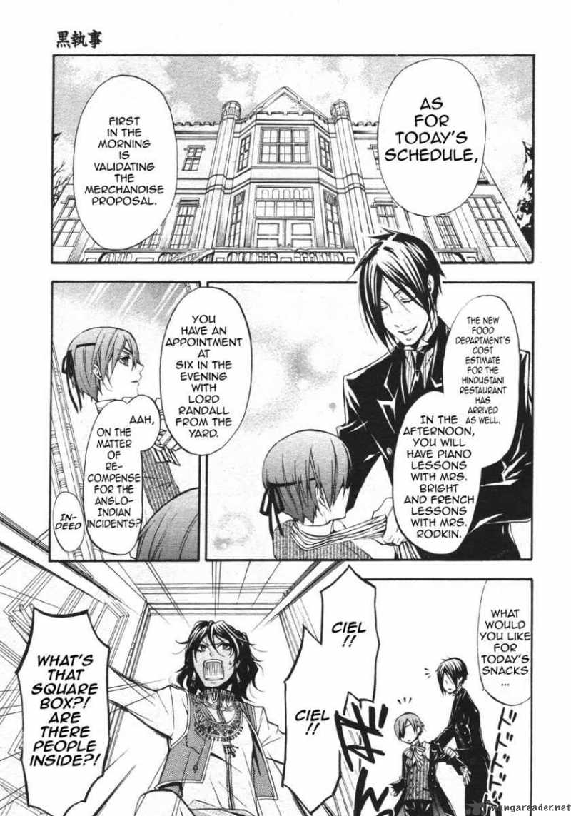 Kuroshitsuji Chapter 23 - Page 3 in English
