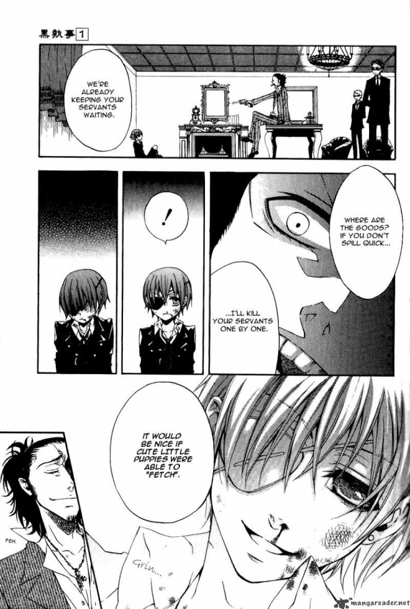 Kuroshitsuji Chapter 3 - Page 26 in English