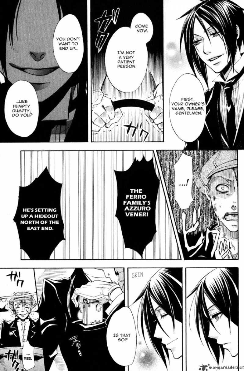 Kuroshitsuji Chapter 3 - Page 44 in English