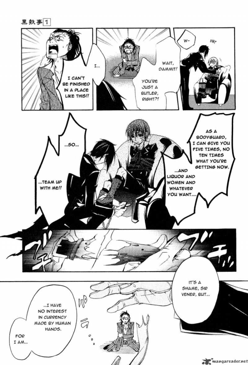 Kuroshitsuji Chapter 4 - Page 39 in English