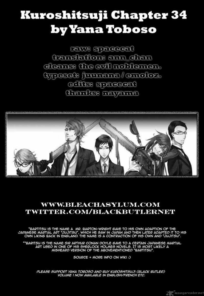 Kuroshitsuji Chapter 43 - Page 30 in English