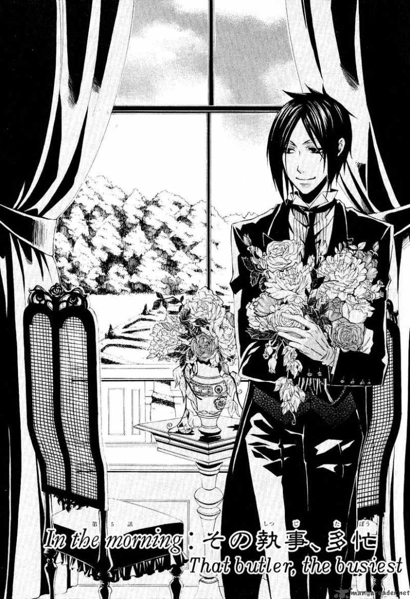 Kuroshitsuji Chapter 5 - Page 4 in English