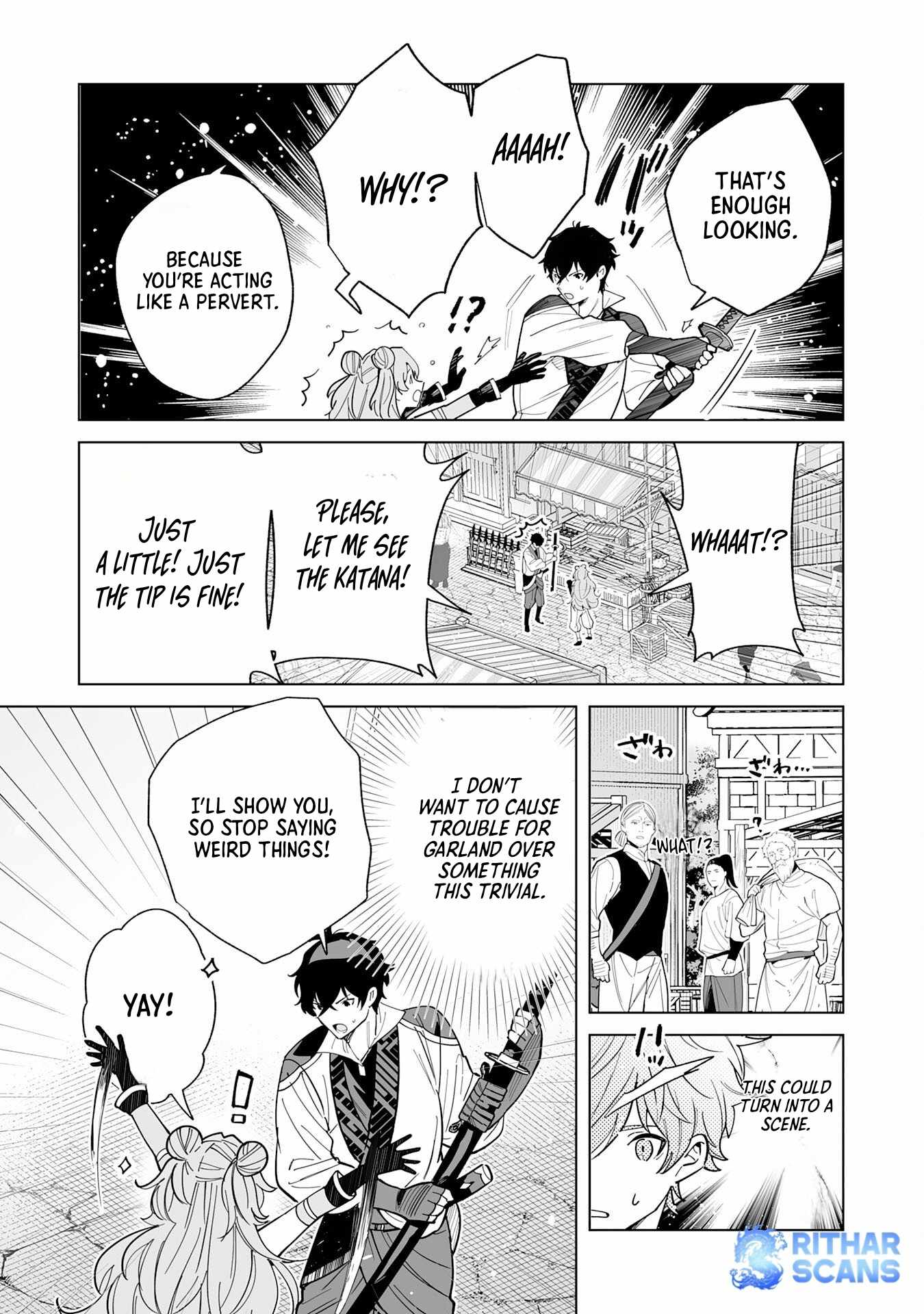 The Leisurely Frontier Life of a Katana Blacksmith Who Left an S-Rank Guild ~After Escaping From a Black Company Guild and Forging Freely, I Accidentally Created a Legendary Demon Sword~ Chapter 10 - Page 14 in English