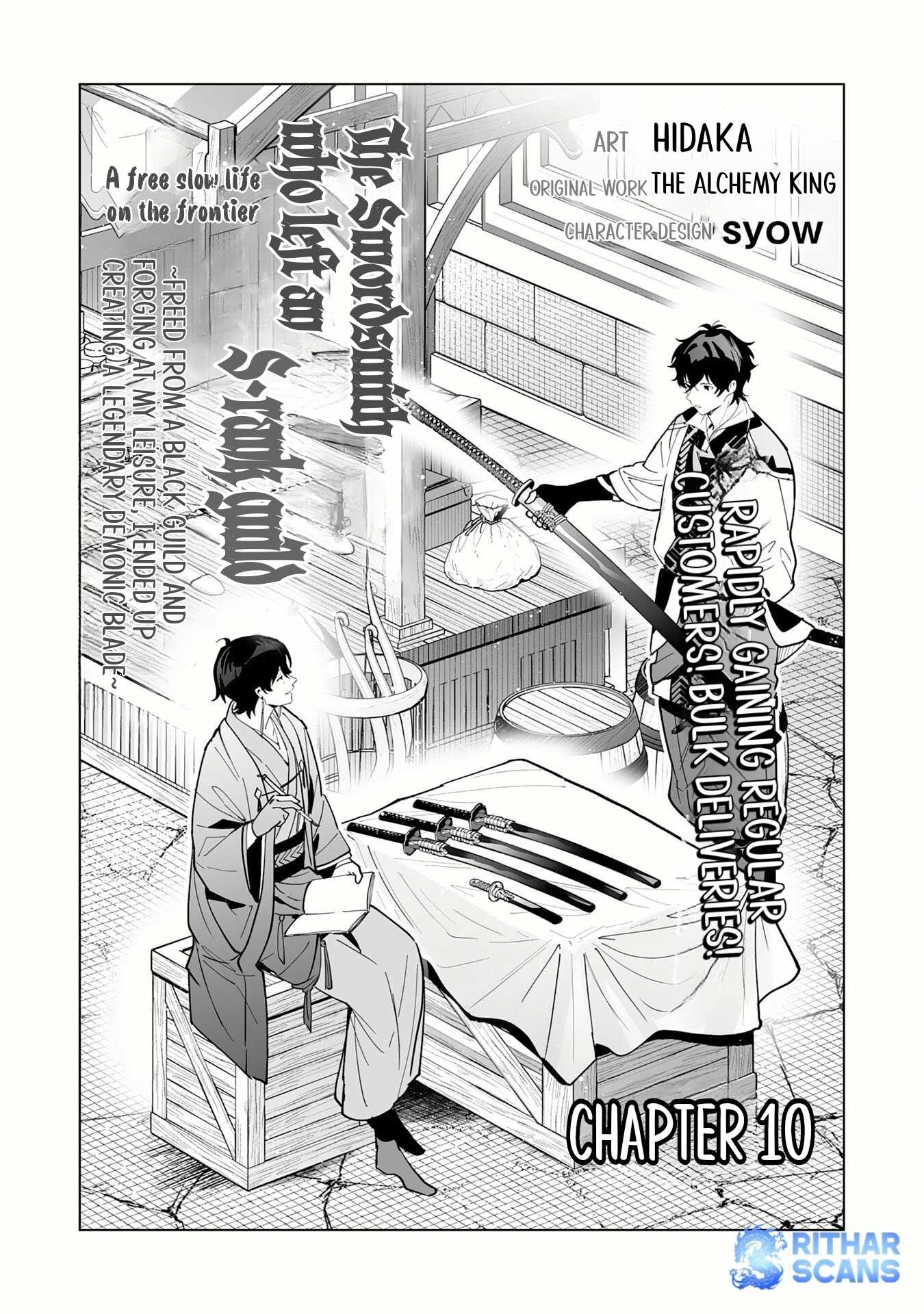 The Leisurely Frontier Life of a Katana Blacksmith Who Left an S-Rank Guild ~After Escaping From a Black Company Guild and Forging Freely, I Accidentally Created a Legendary Demon Sword~ Chapter 10 - Page 2 in English