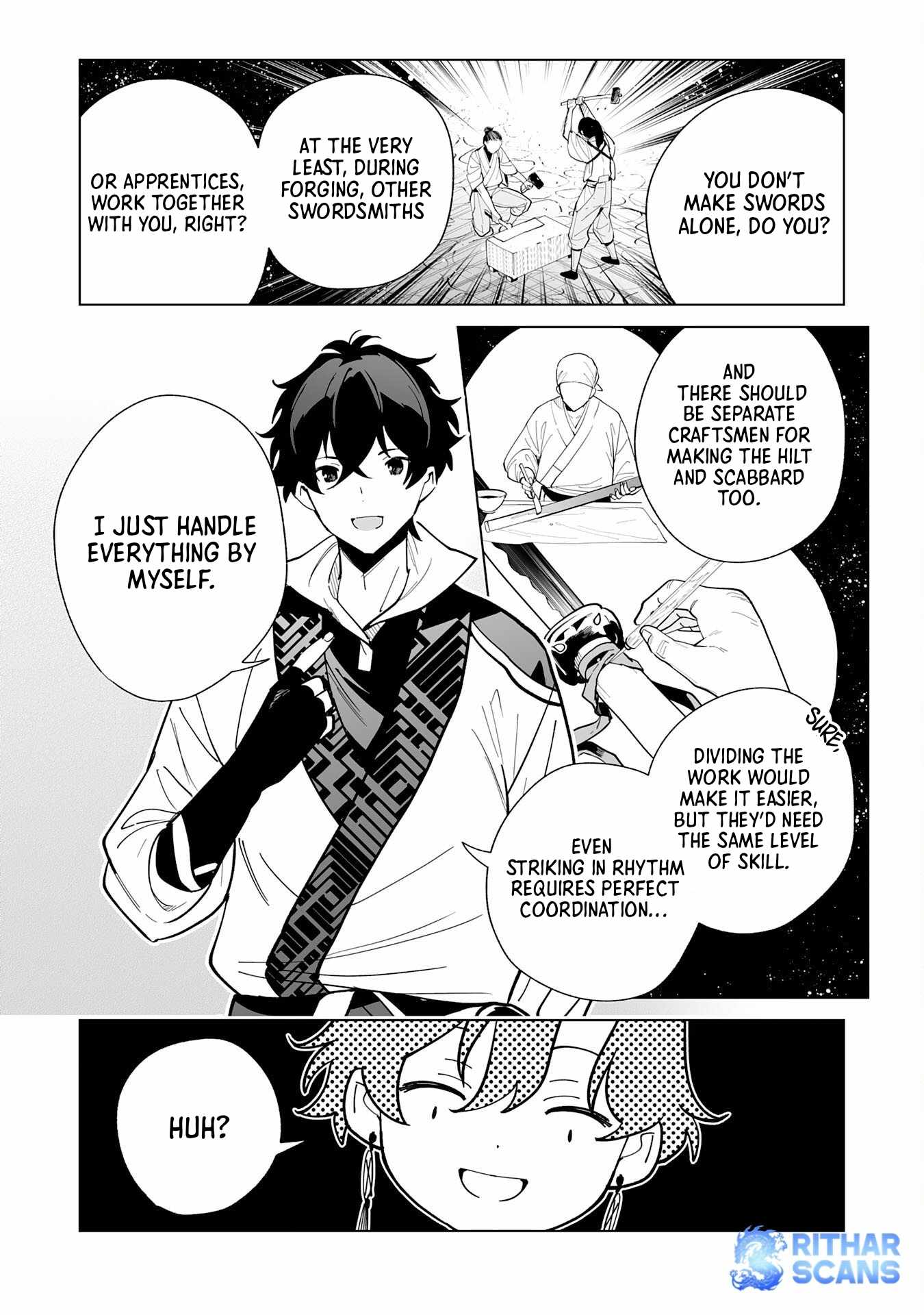 The Leisurely Frontier Life of a Katana Blacksmith Who Left an S-Rank Guild ~After Escaping From a Black Company Guild and Forging Freely, I Accidentally Created a Legendary Demon Sword~ Chapter 10 - Page 4 in English