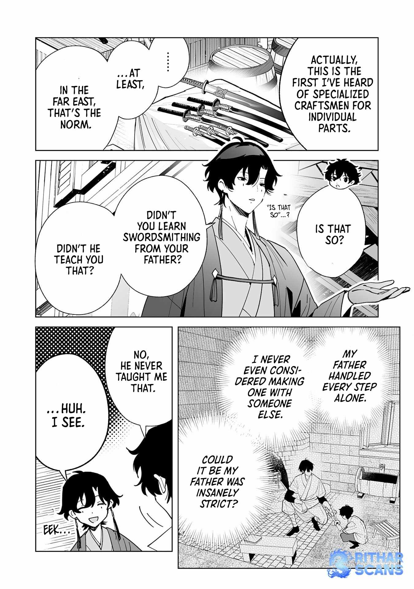 The Leisurely Frontier Life of a Katana Blacksmith Who Left an S-Rank Guild ~After Escaping From a Black Company Guild and Forging Freely, I Accidentally Created a Legendary Demon Sword~ Chapter 10 - Page 5 in English