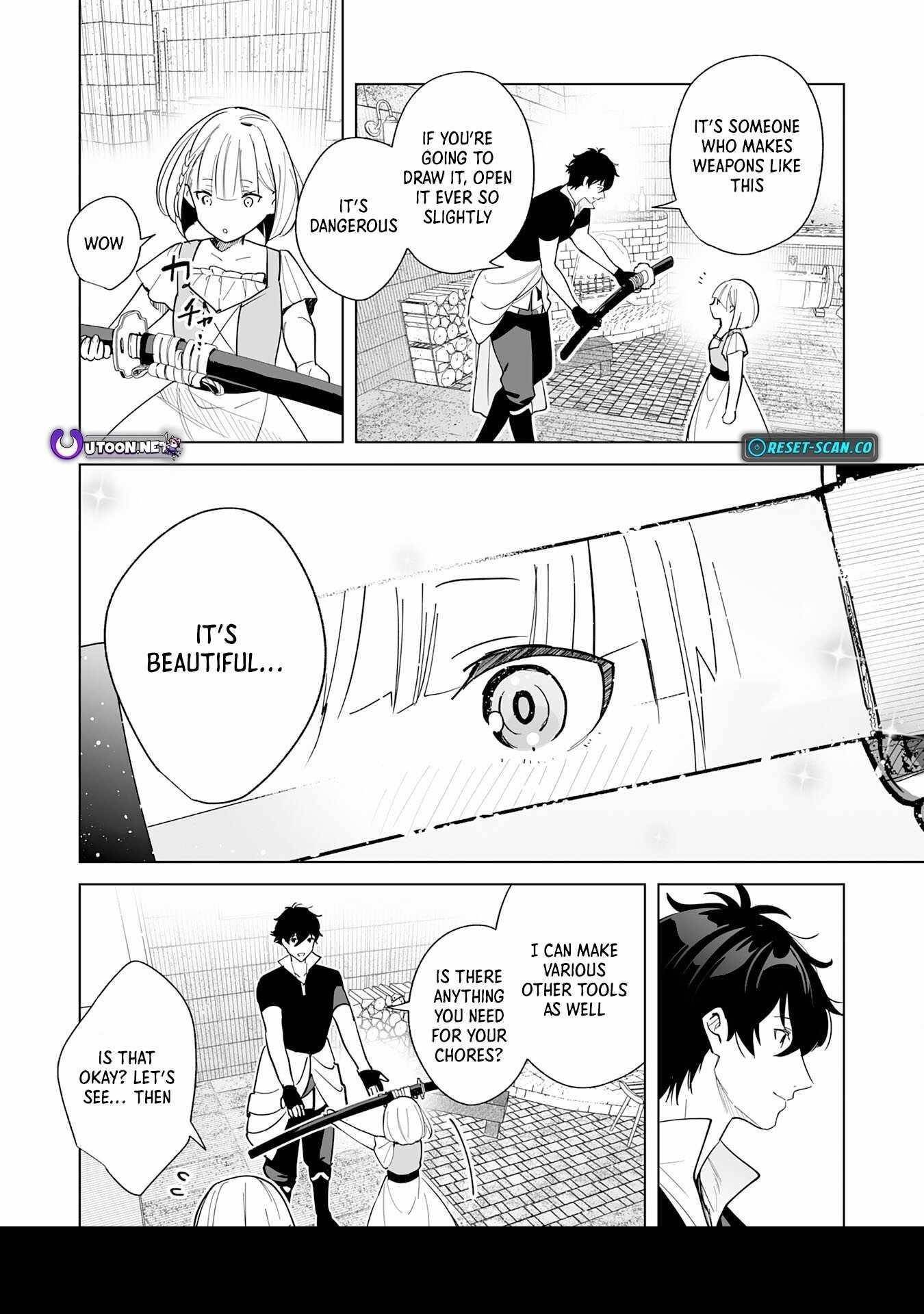 The Leisurely Frontier Life of a Katana Blacksmith Who Left an S-Rank Guild ~After Escaping From a Black Company Guild and Forging Freely, I Accidentally Created a Legendary Demon Sword~ Chapter 2 - Page 16 in English