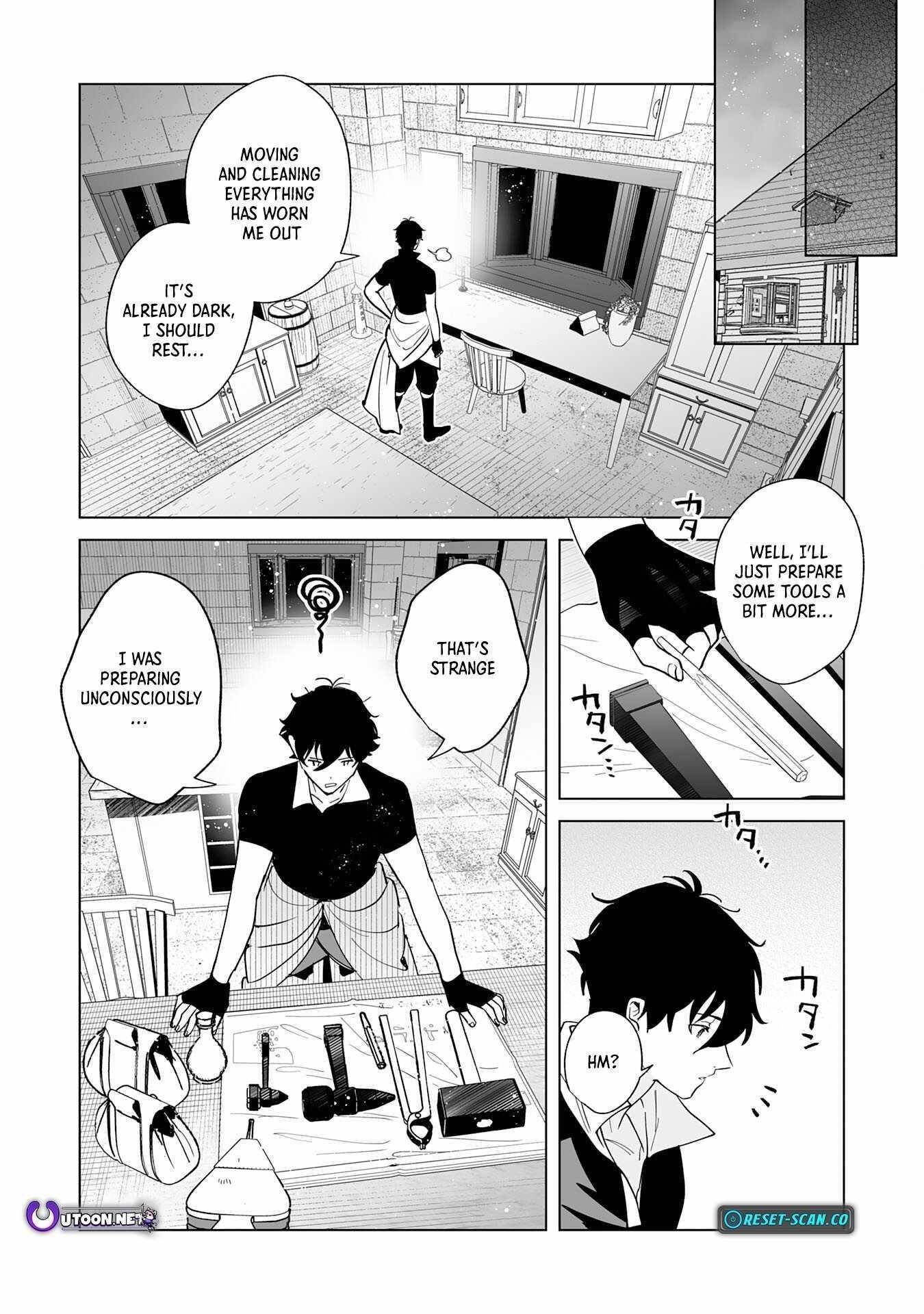 The Leisurely Frontier Life of a Katana Blacksmith Who Left an S-Rank Guild ~After Escaping From a Black Company Guild and Forging Freely, I Accidentally Created a Legendary Demon Sword~ Chapter 2 - Page 20 in English
