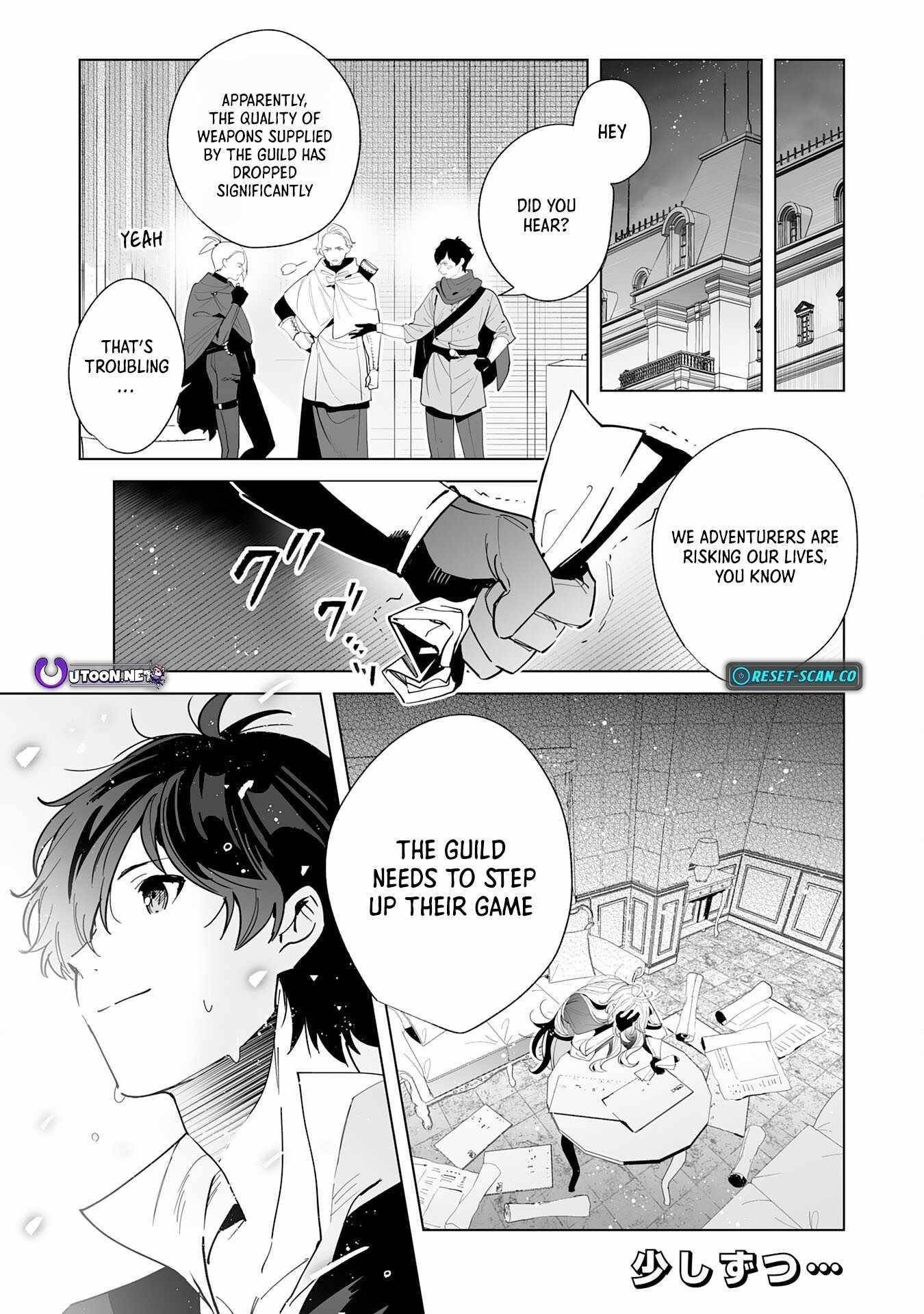 The Leisurely Frontier Life of a Katana Blacksmith Who Left an S-Rank Guild ~After Escaping From a Black Company Guild and Forging Freely, I Accidentally Created a Legendary Demon Sword~ Chapter 2 - Page 28 in English