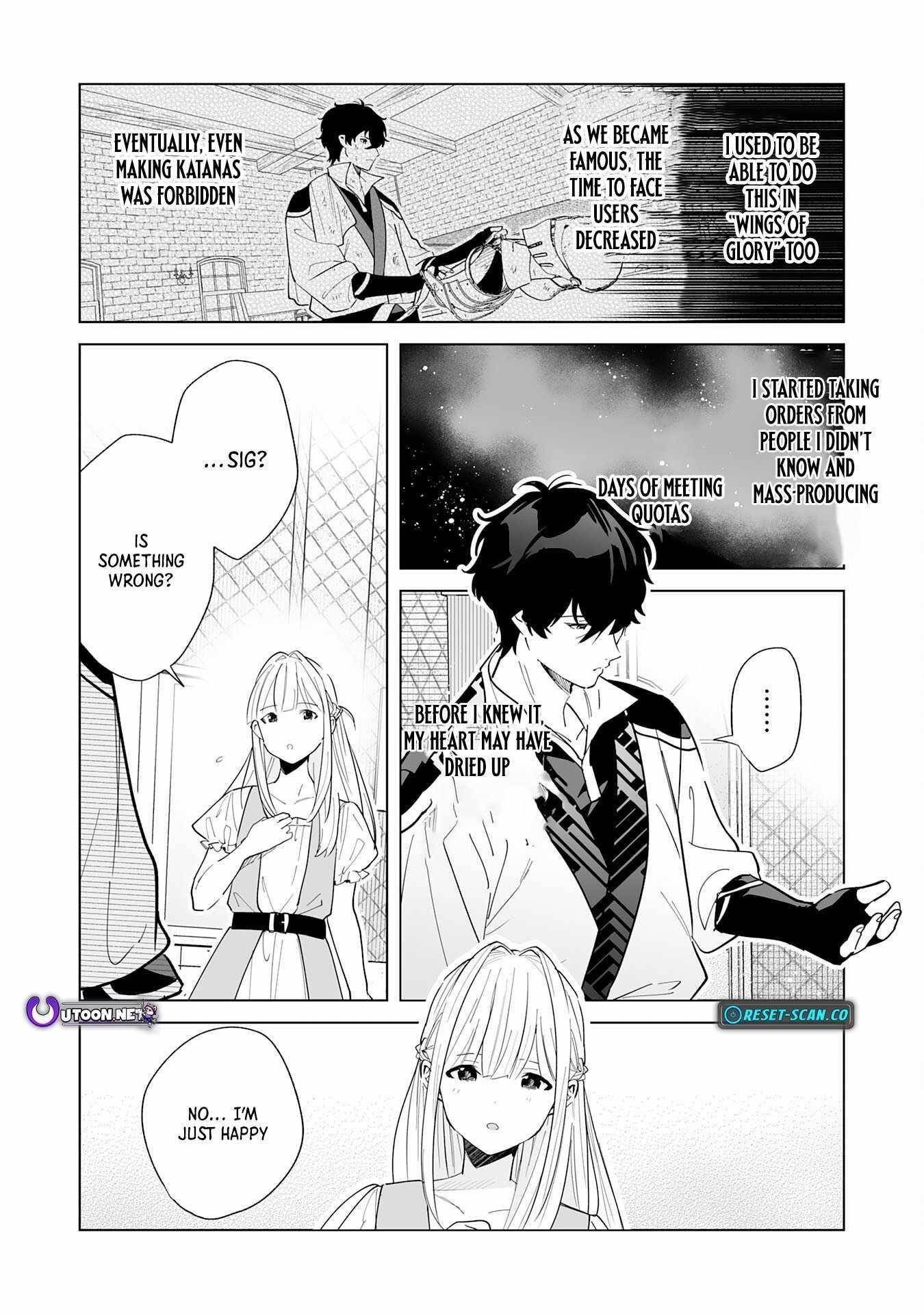 The Leisurely Frontier Life of a Katana Blacksmith Who Left an S-Rank Guild ~After Escaping From a Black Company Guild and Forging Freely, I Accidentally Created a Legendary Demon Sword~ Chapter 3 - Page 12 in English