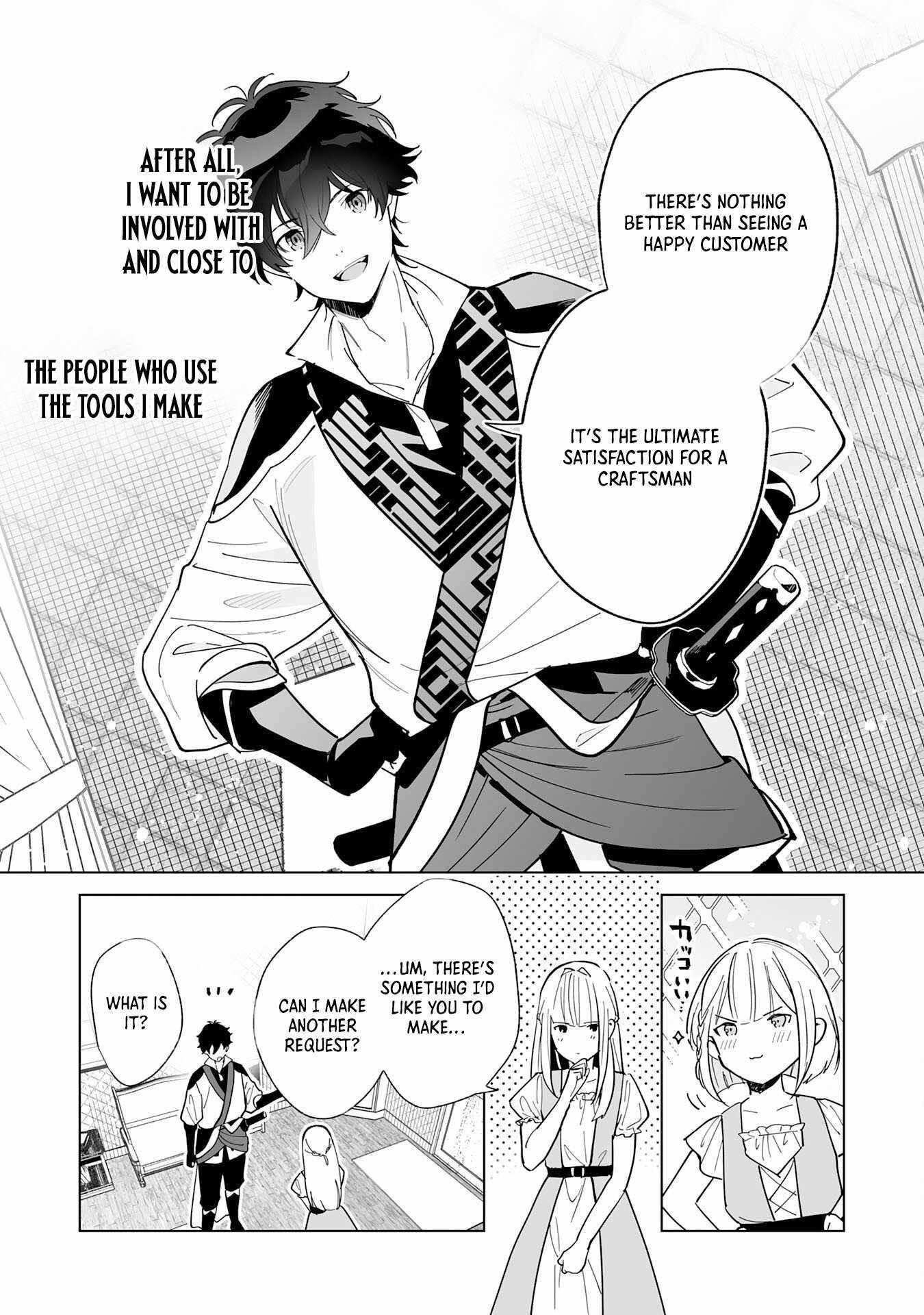 The Leisurely Frontier Life of a Katana Blacksmith Who Left an S-Rank Guild ~After Escaping From a Black Company Guild and Forging Freely, I Accidentally Created a Legendary Demon Sword~ Chapter 3 - Page 13 in English