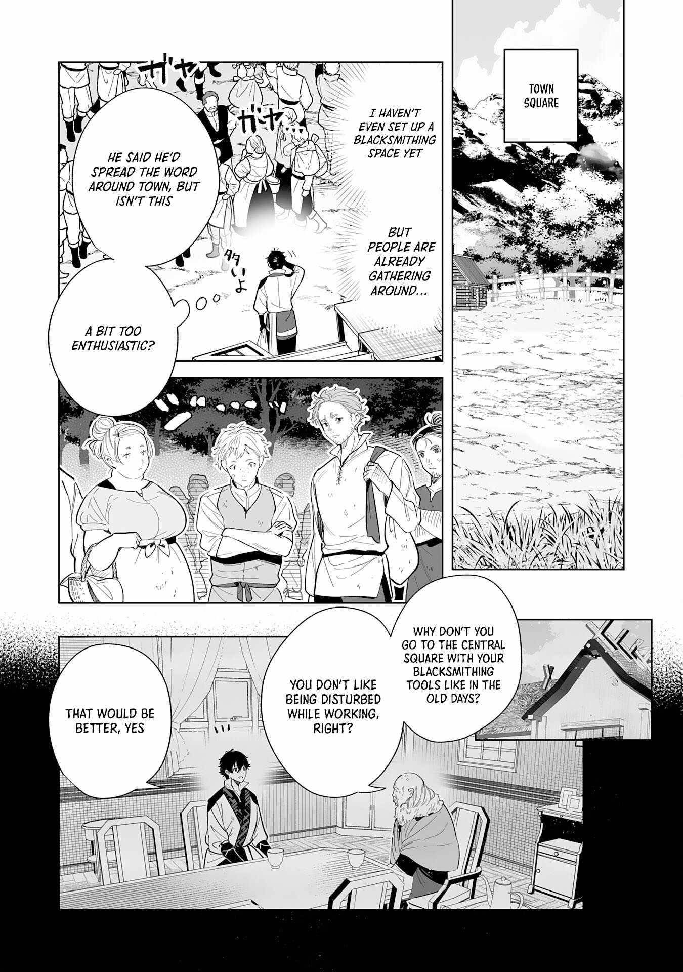 The Leisurely Frontier Life of a Katana Blacksmith Who Left an S-Rank Guild ~After Escaping From a Black Company Guild and Forging Freely, I Accidentally Created a Legendary Demon Sword~ Chapter 3 - Page 23 in English