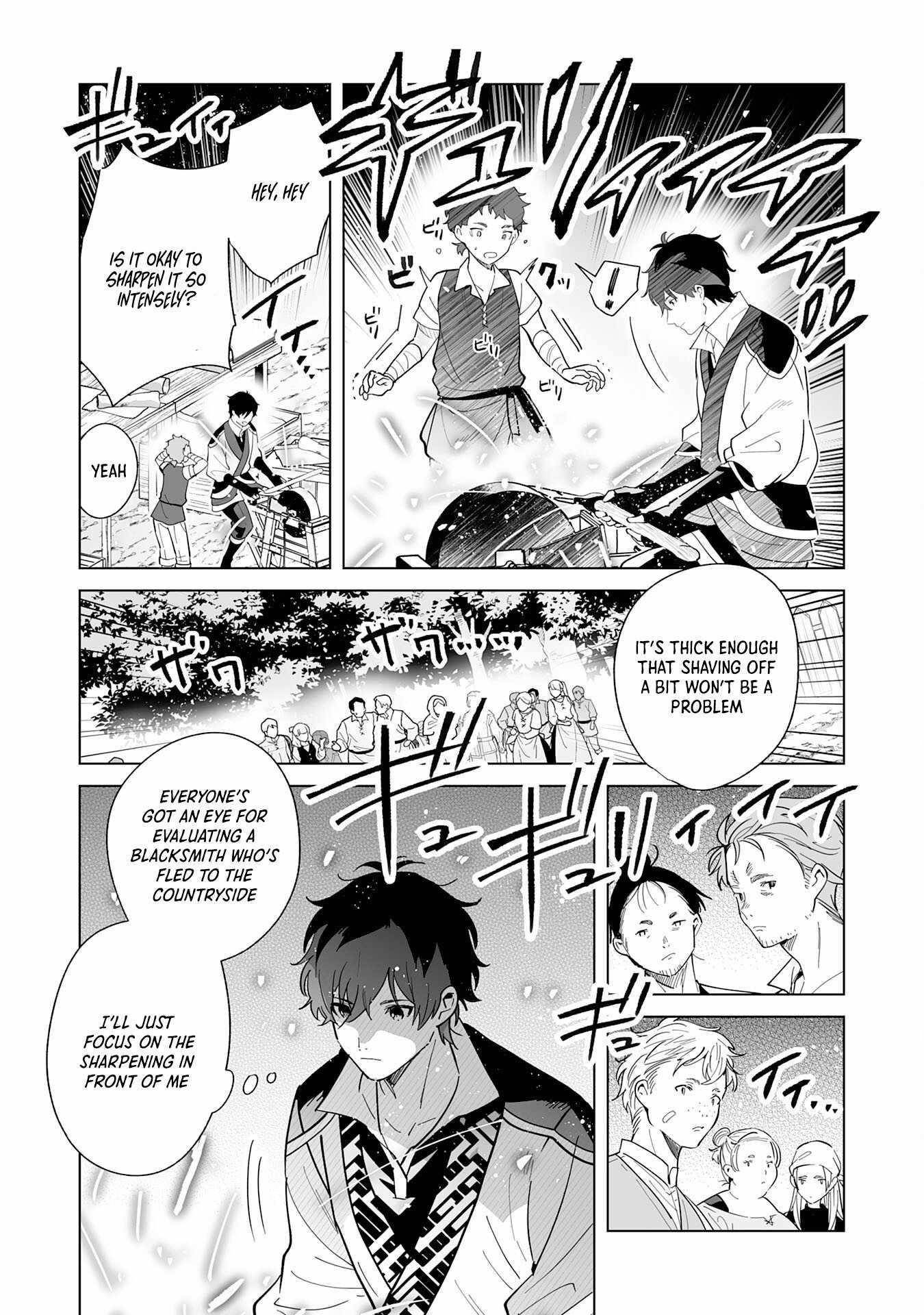 The Leisurely Frontier Life of a Katana Blacksmith Who Left an S-Rank Guild ~After Escaping From a Black Company Guild and Forging Freely, I Accidentally Created a Legendary Demon Sword~ Chapter 3 - Page 27 in English