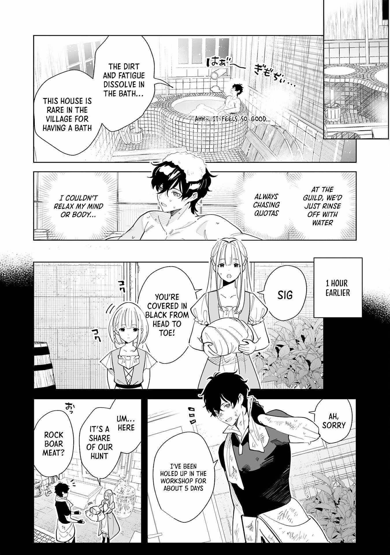 The Leisurely Frontier Life of a Katana Blacksmith Who Left an S-Rank Guild ~After Escaping From a Black Company Guild and Forging Freely, I Accidentally Created a Legendary Demon Sword~ Chapter 4 - Page 10 in English